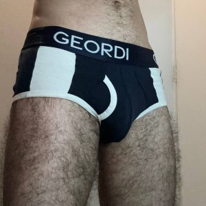 Brief Azul con Blanco